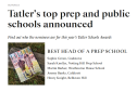 Headmistress Sophie Green nominated for Tatler Award Headmistress Sophie Green nominated for Tatler Award