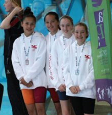 U13 swimmers finish second at Nationals