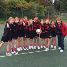 U11 Netball Team win Berkhamsted Tournament