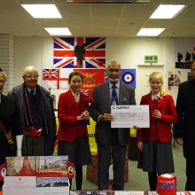Godstowe donates £1,000 to Royal British Legion Godstowe donates £1,000 to Royal British Legion