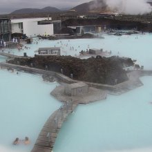 Girls touring Iceland