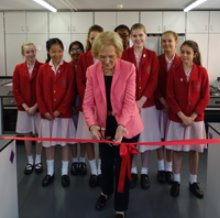 Mary Berry opens Chef's Kitchen